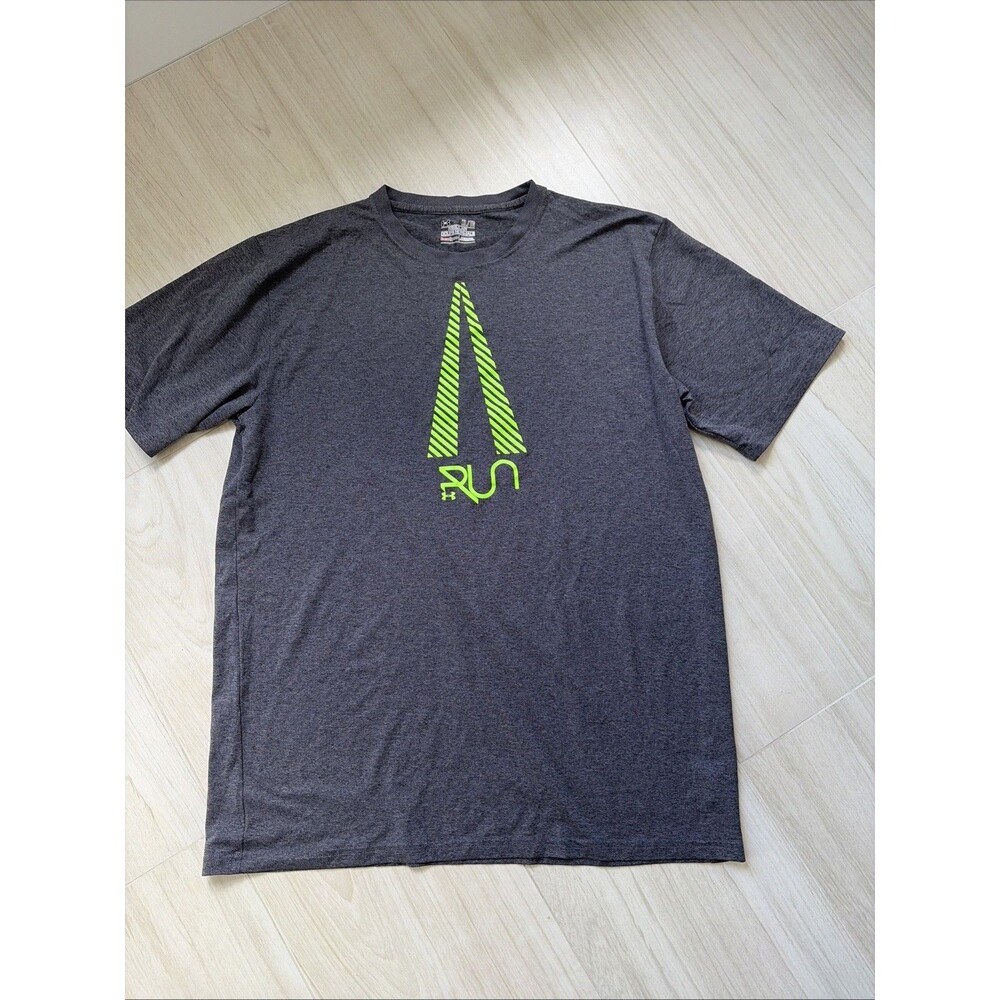 Under Armour Men's T Shirt Crew Neck Solid Performance Gray Size XL RUNning